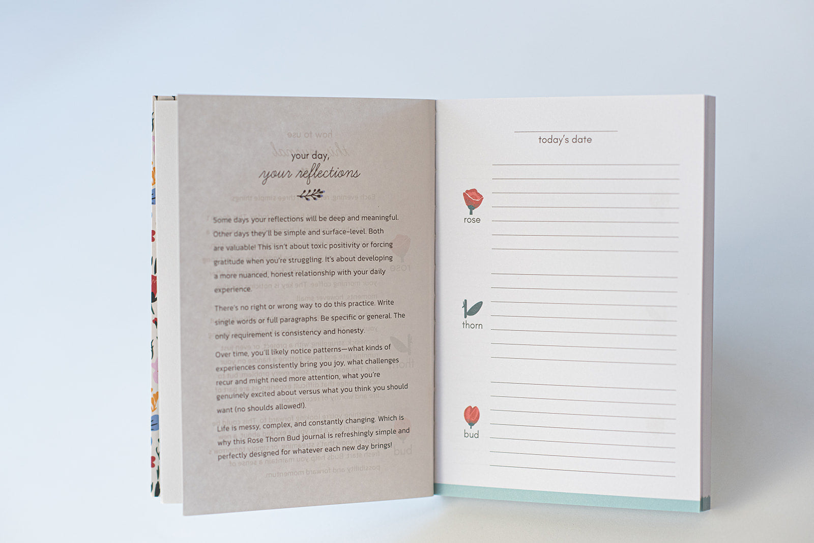 Rose Thorn Bud Journal